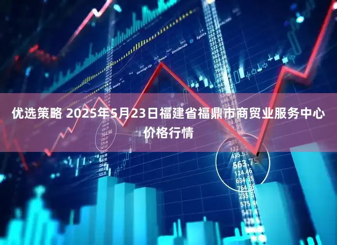 优选策略 2025年5月23日福建省福鼎市商贸业服务中心价格行情