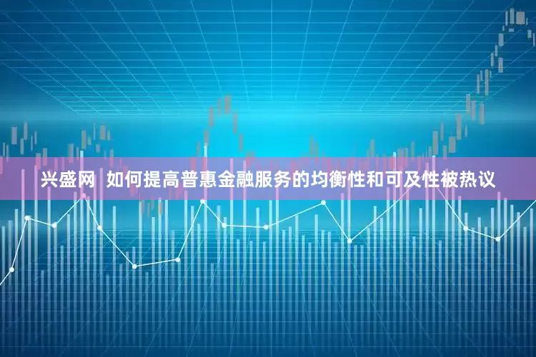 兴盛网  如何提高普惠金融服务的均衡性和可及性被热议